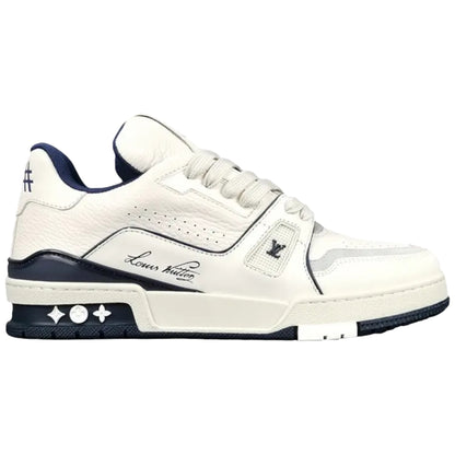 Louis Vuitton Trainer Signature "White Marine"