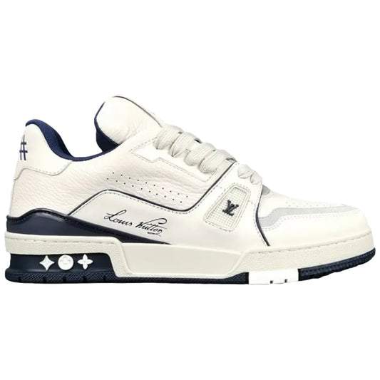 Louis Vuitton Trainer Signature "White Marine"