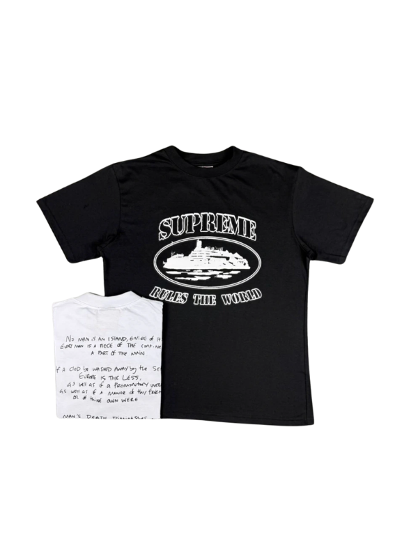 Camiseta Supreme Rules The World (Pronta Entrega)