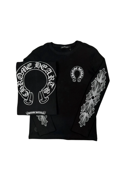 Camiseta Manga Longa Chrome Hearts (Pronta Entrega)