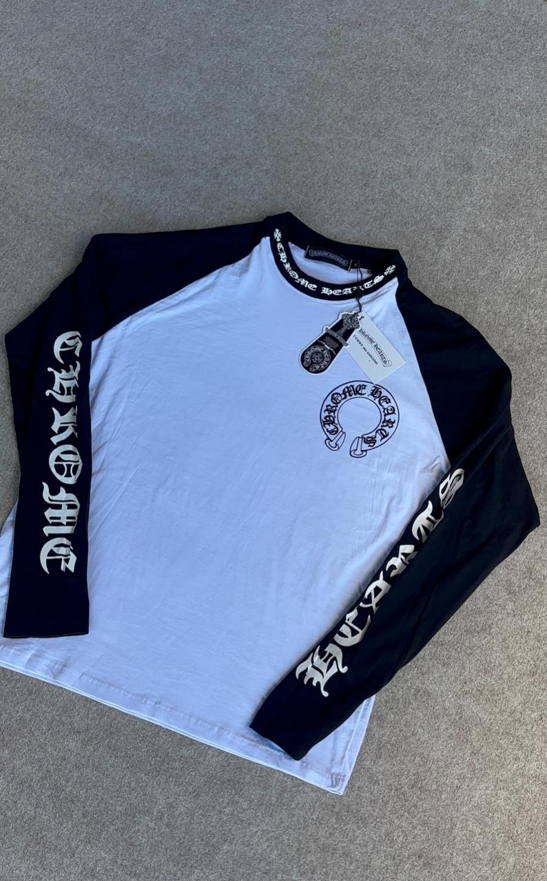 Long Sleeve Chrome Hearts Preta (Pronta entrega)