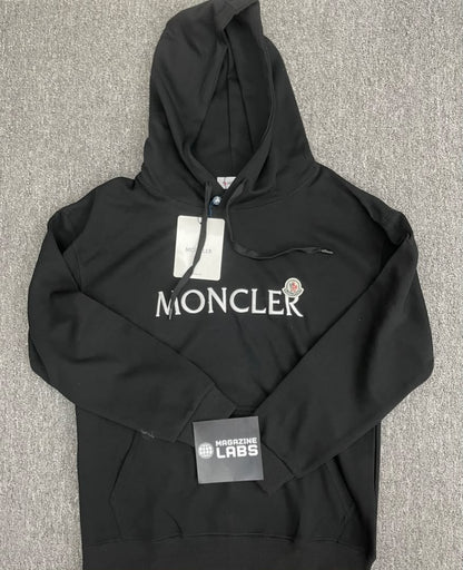 Moletom Moncler Preto LOGO