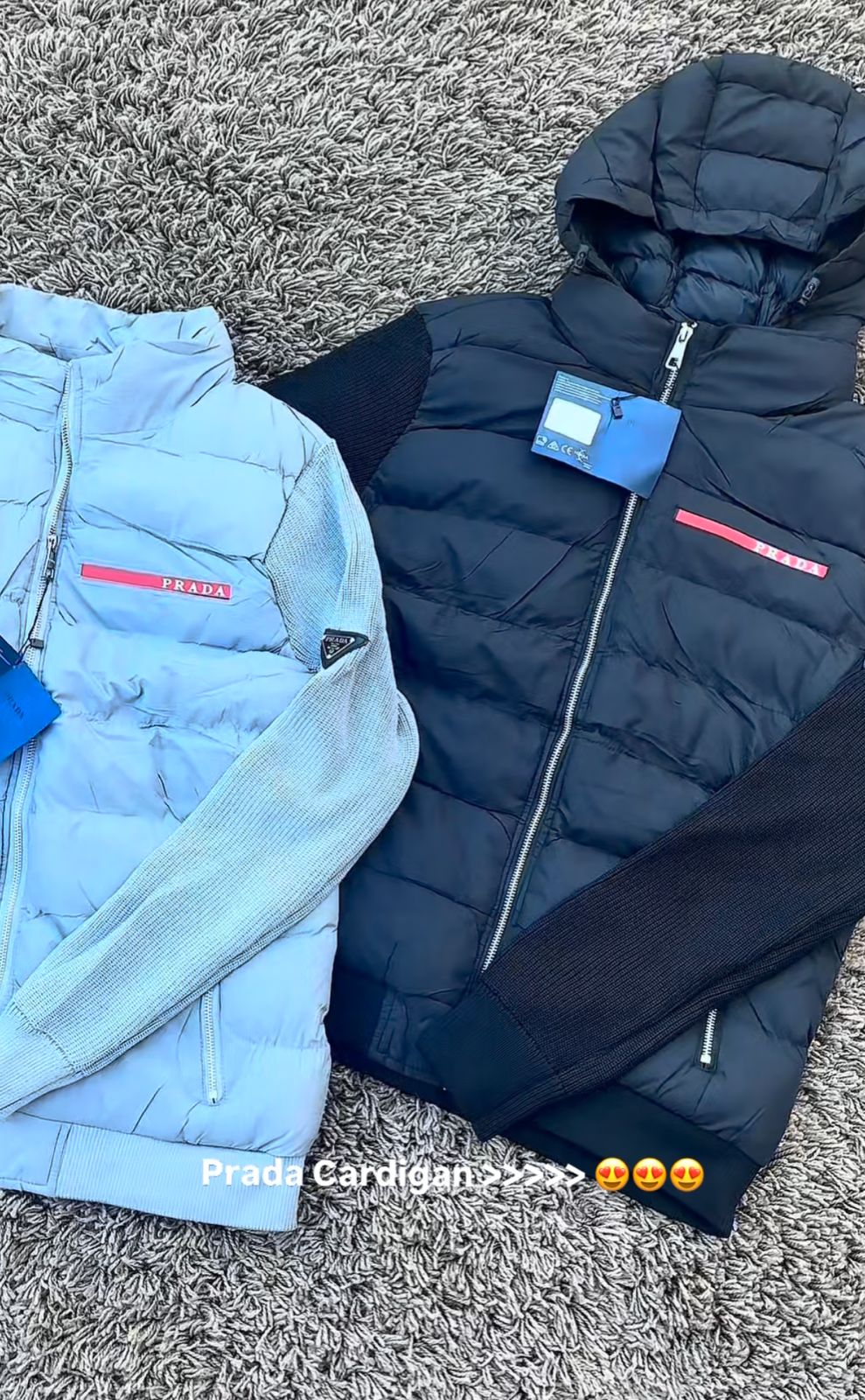Cadigan Puffer Prada Milano
