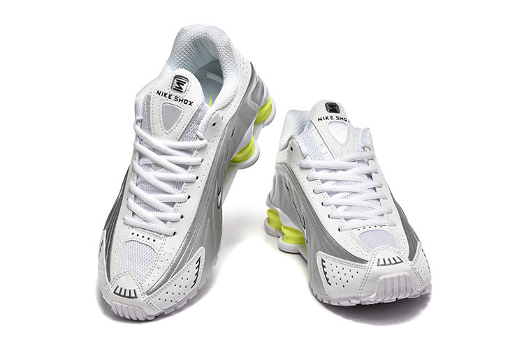 Nike Shox R4 "Metallic Silver Volt"
