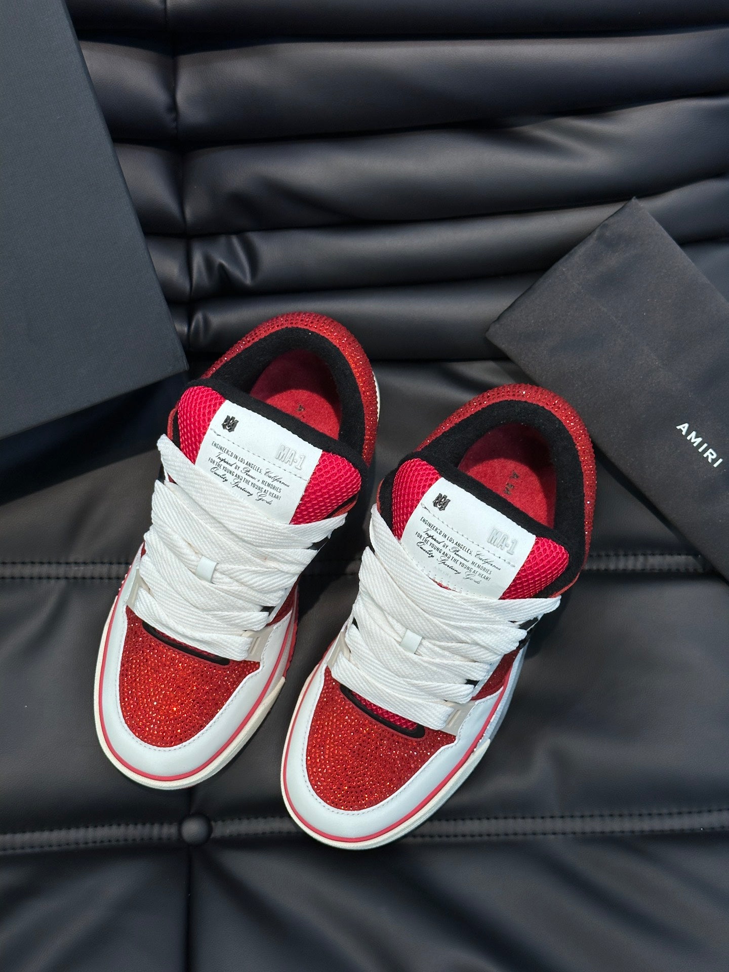 Amiri MA-1 Diamond "Red"