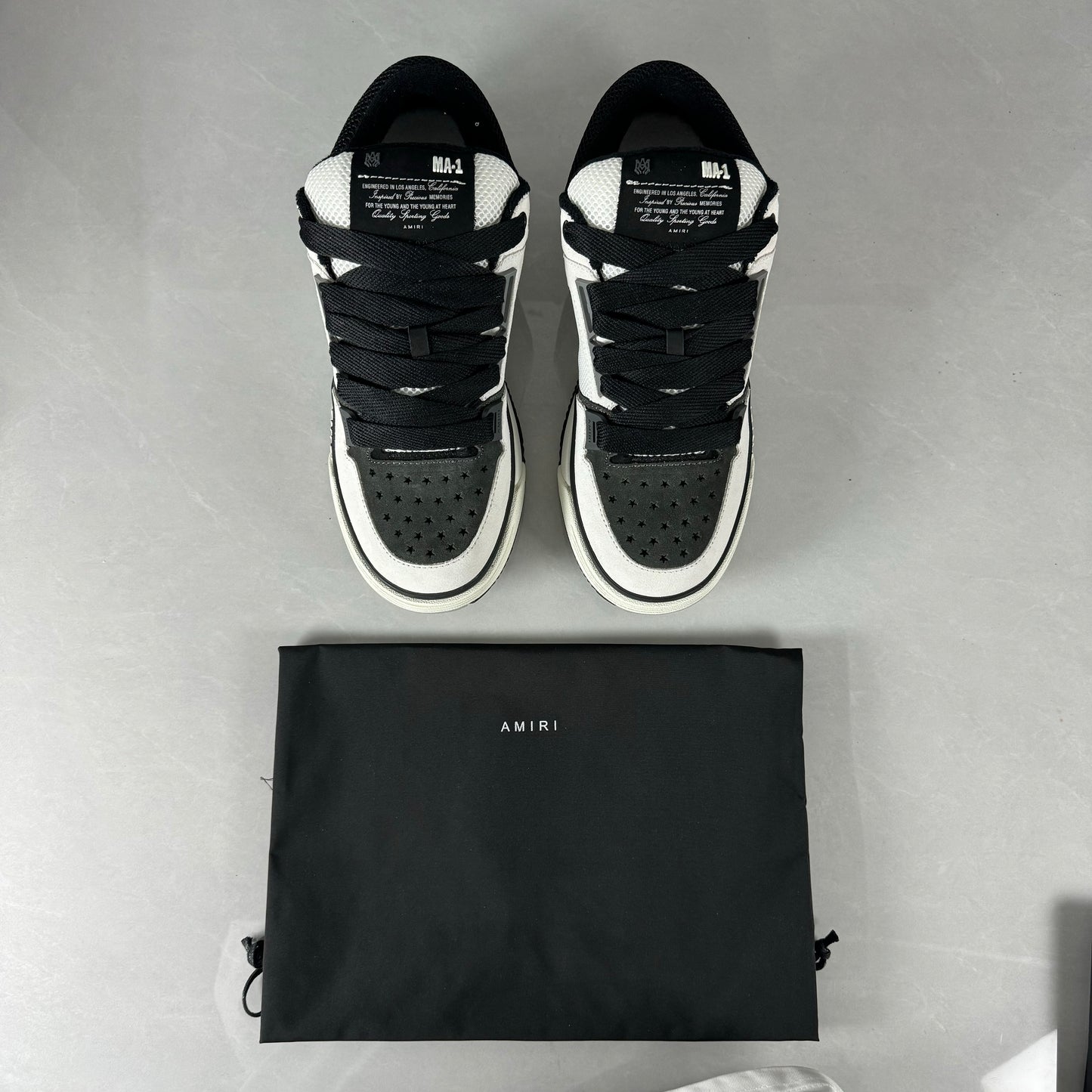 Amiri MA-1 "White Black Grey's"