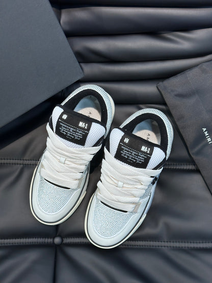 Amiri MA-1 Diamond "White Black"