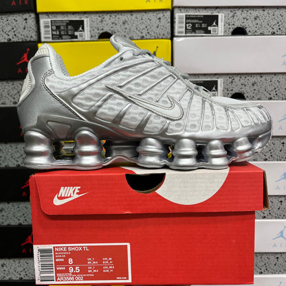 Nike Shox TL "Platinum Metallic Silver"