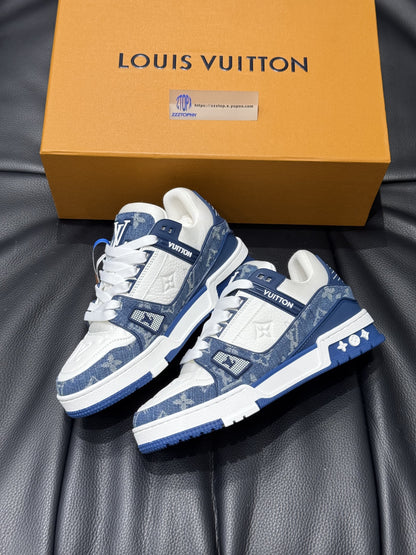 Louis Vuitton Trainer Monogram "Denim Blue"