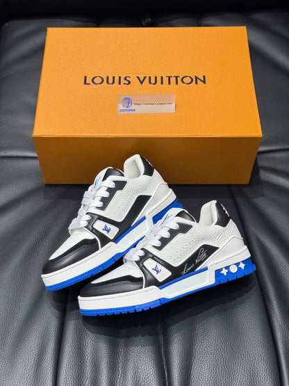 Louis Vuitton Trainer Signature "Black n Blue"