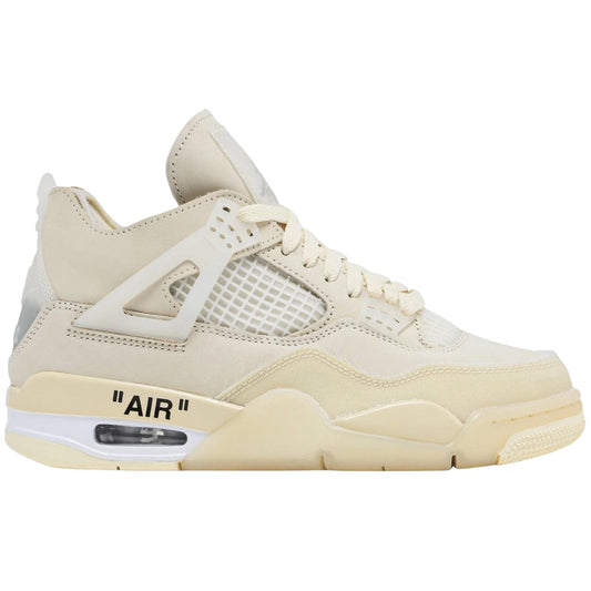 Air Jordan 4 x Off-White "Sail Beige"