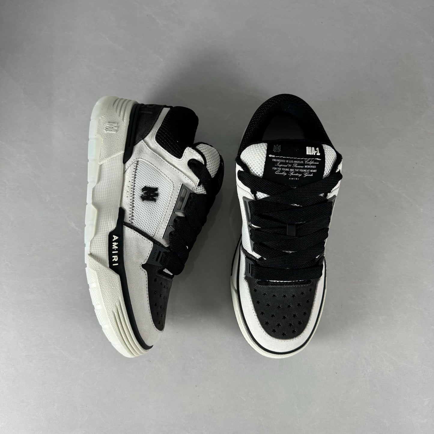 Amiri MA-1 "White Black Grey's"