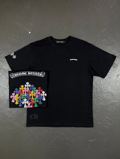 Camiseta Chrome Hearts Cruzes (Pronta Entrega)