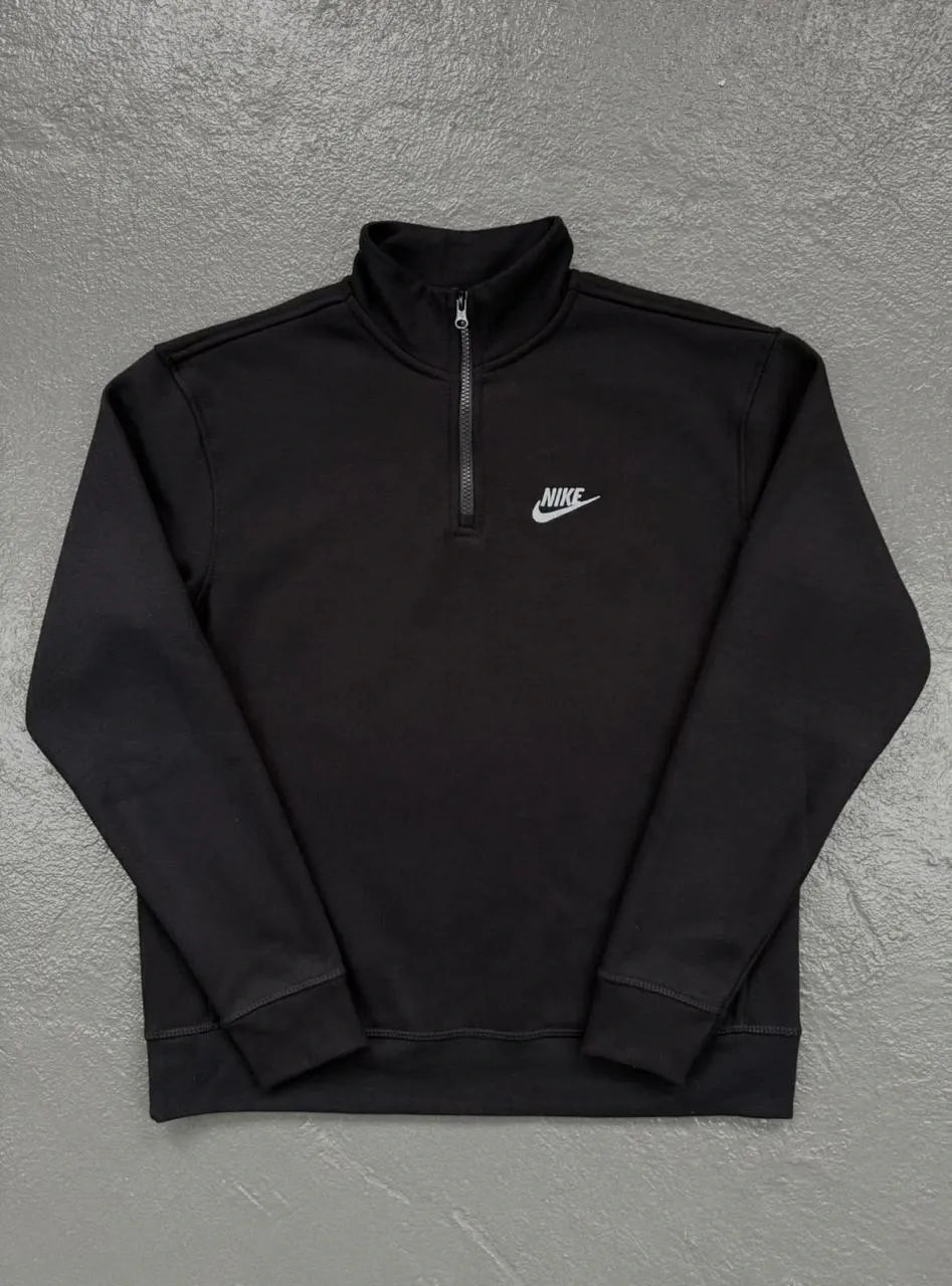 Quarter Ziper NK Preto (Pronta Entrega)