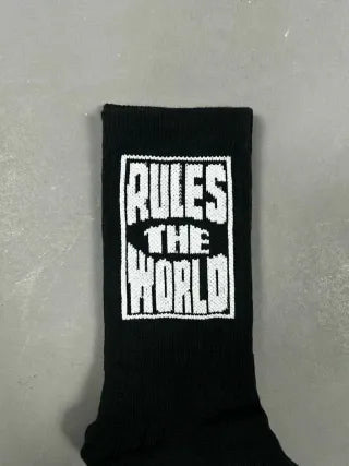 Meia Corteiz "RULES THE WORLD" (Pronta Entrega)