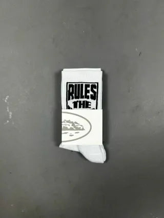 Meia Corteiz "RULES THE WORLD" (Pronta Entrega)