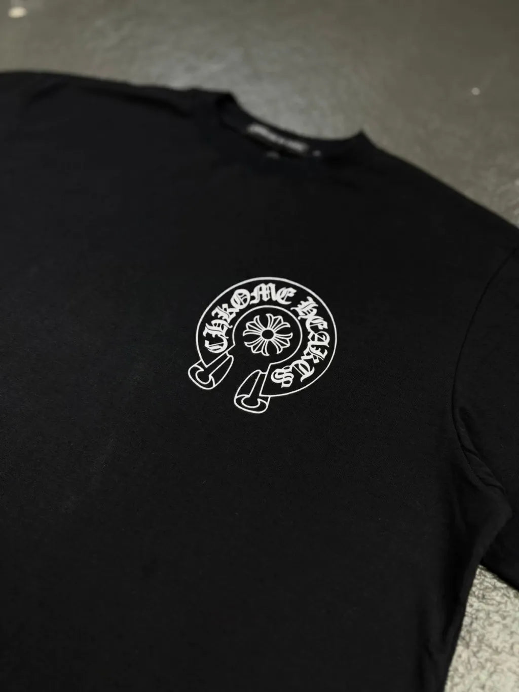 Camiseta Chrome Hearts Preta (Pronta Entrega)