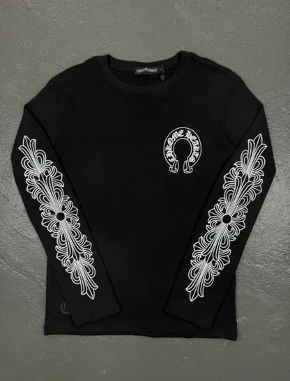 Camiseta Manga Longa Chrome Hearts (Pronta Entrega)