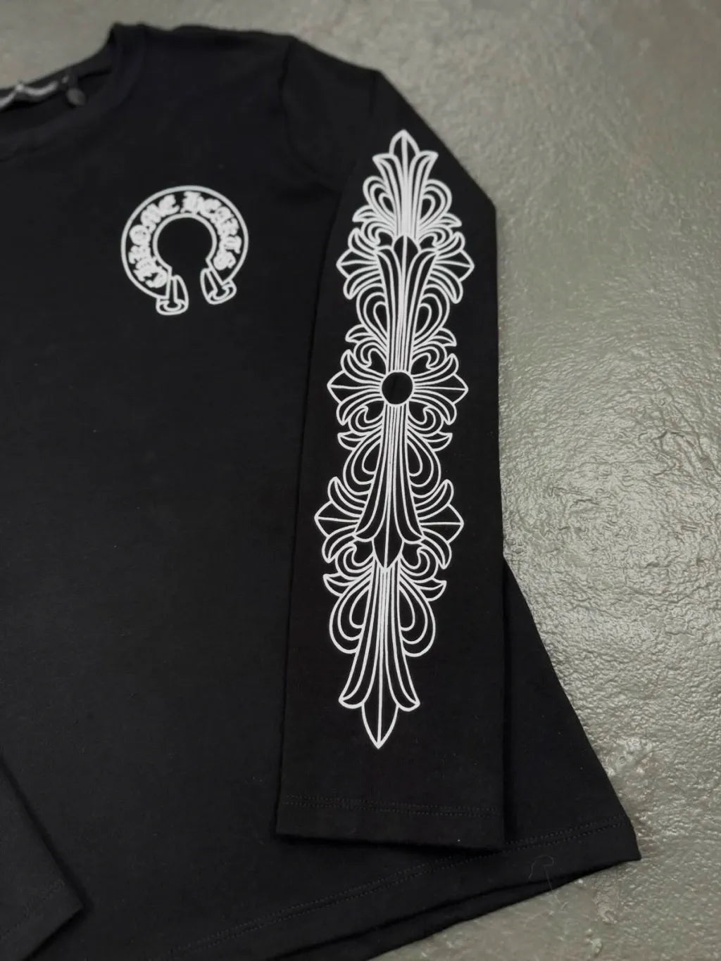 Camiseta Manga Longa Chrome Hearts (Pronta Entrega)
