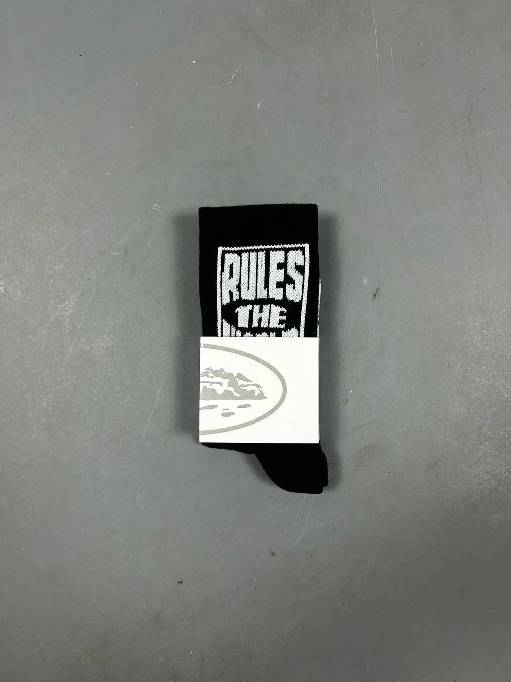 Meia Corteiz "RULES THE WORLD" (Pronta Entrega)