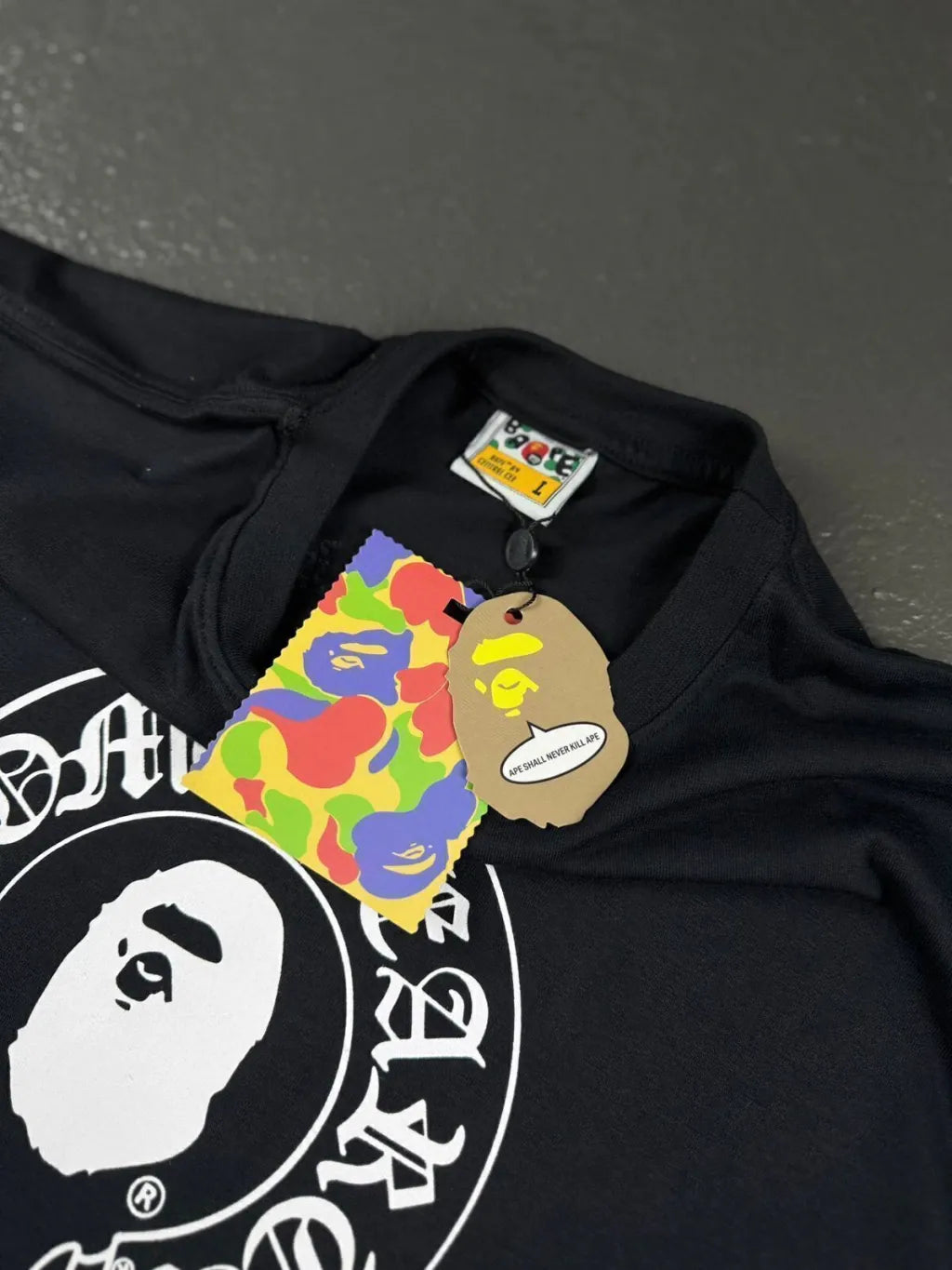 Camiseta Chrome x Bape (Pronta Entrega)