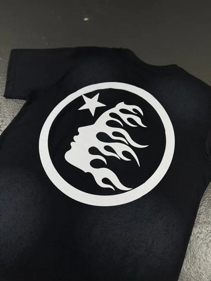 Camiseta Hellstar Black and White (Pronta Entrega)