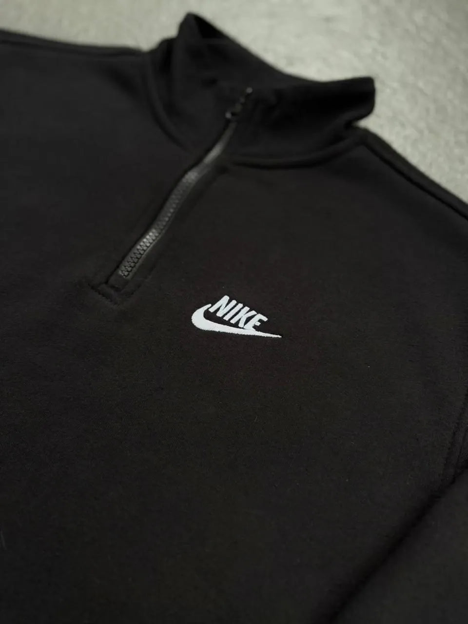 Quarter Ziper NK Preto (Pronta Entrega)