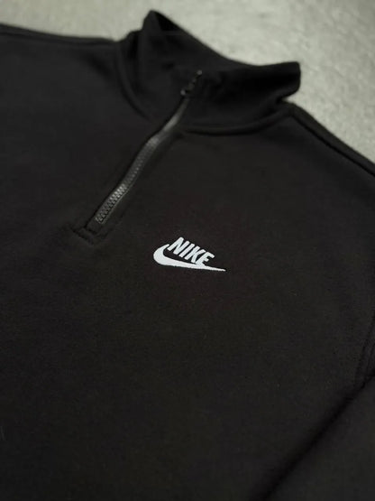 Quarter Ziper NK Preto (Pronta Entrega)
