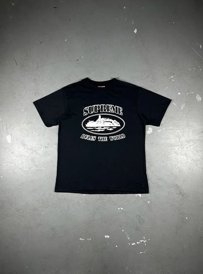 Camiseta Supreme Rules The World (Pronta Entrega)