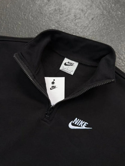 Quarter Ziper NK Preto (Pronta Entrega)