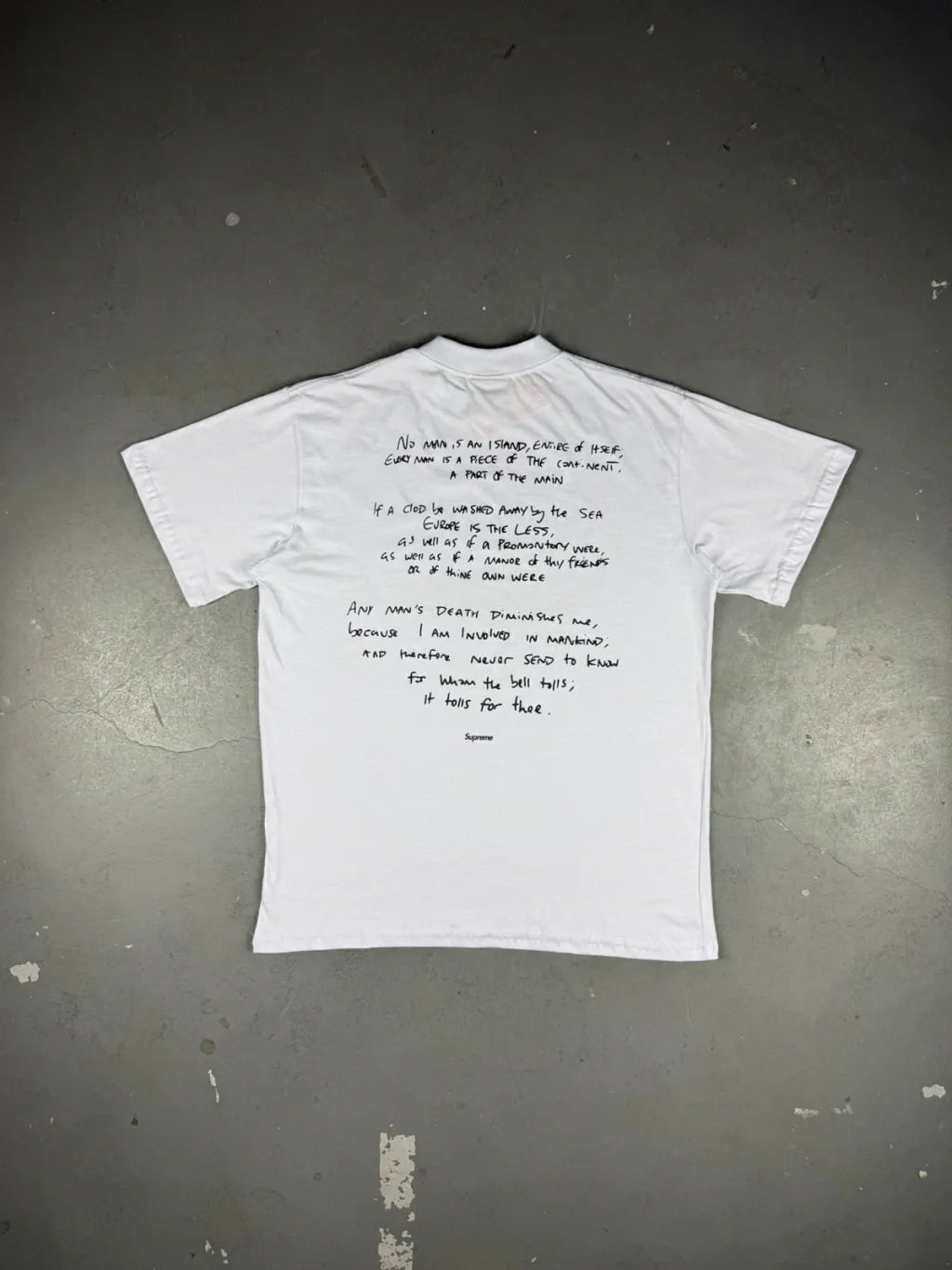Camiseta Supreme Rules The World (Pronta Entrega)