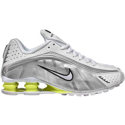 Nike Shox R4 "Metallic Silver Volt"