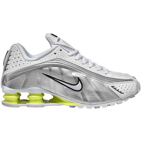 Nike Shox R4 "Metallic Silver Volt"