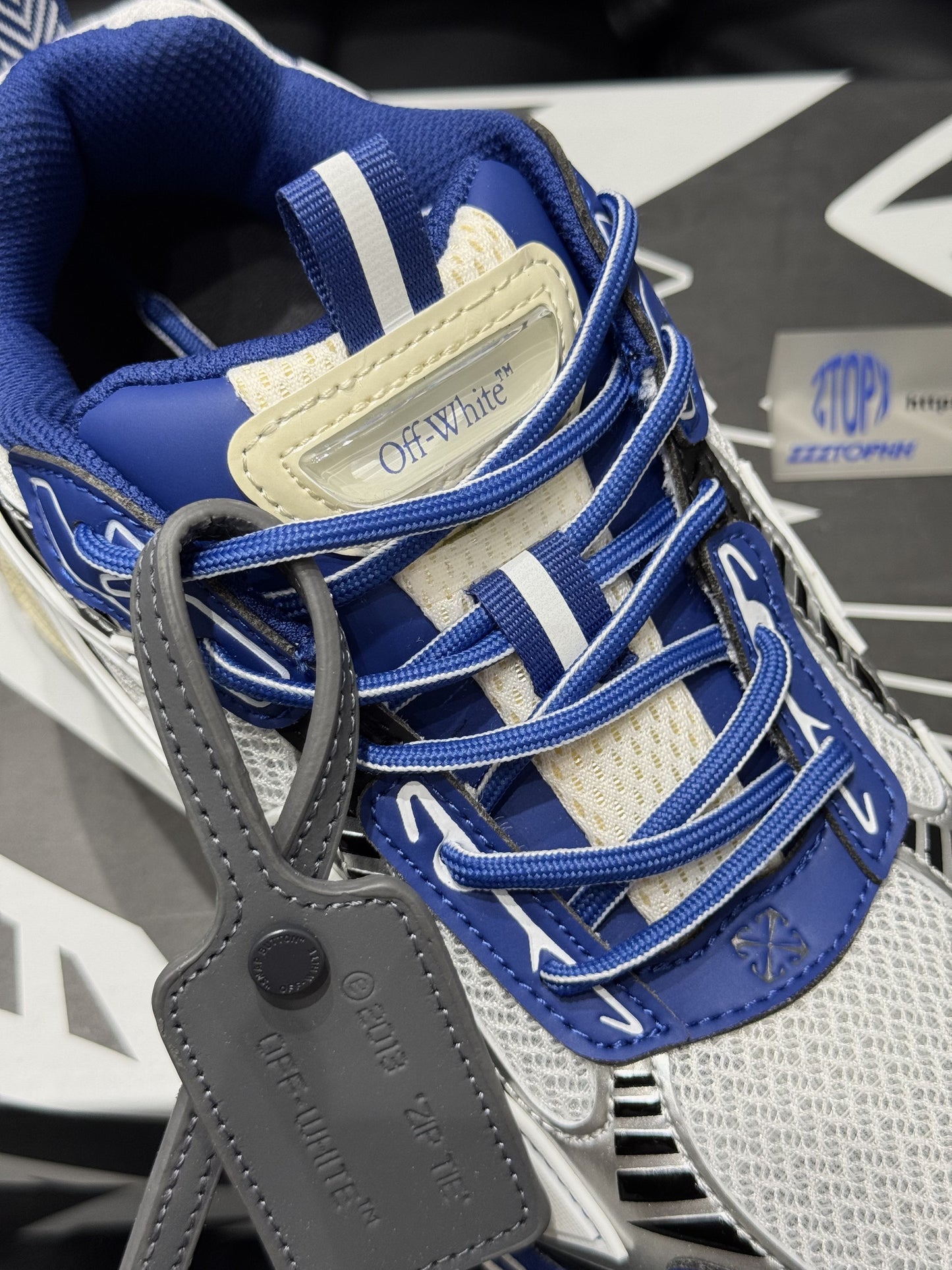 Off-White Be Right Back "White Blue"