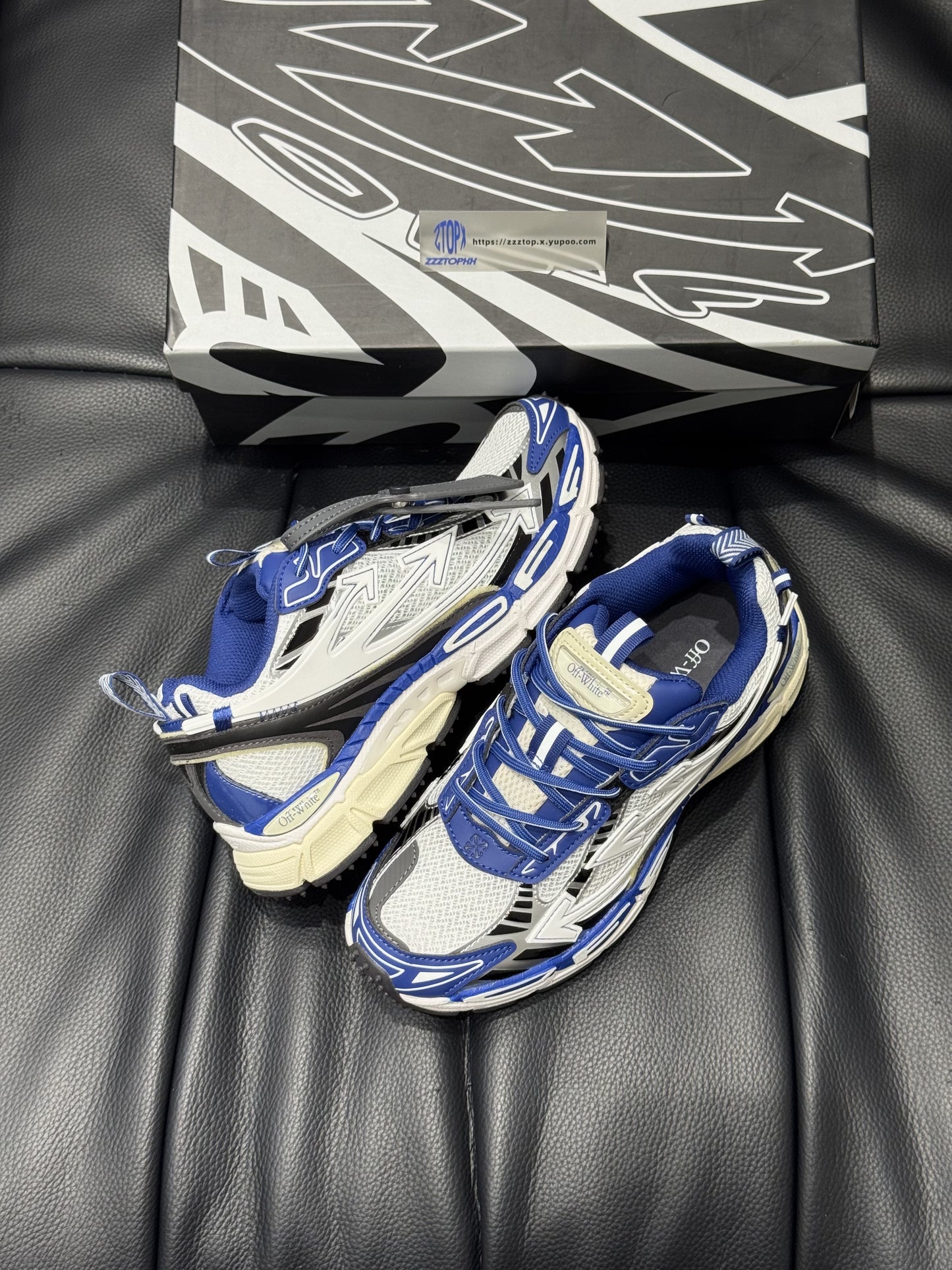 Off-White Be Right Back "White Blue"